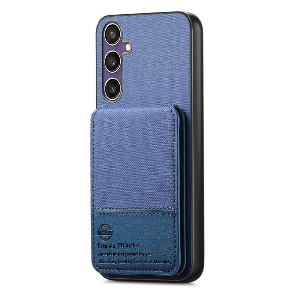 (Blue) Case For Samsung Galaxy S23 Fe Wallet Leather Case Rfid Blocking Shockproof Blue 764563535637