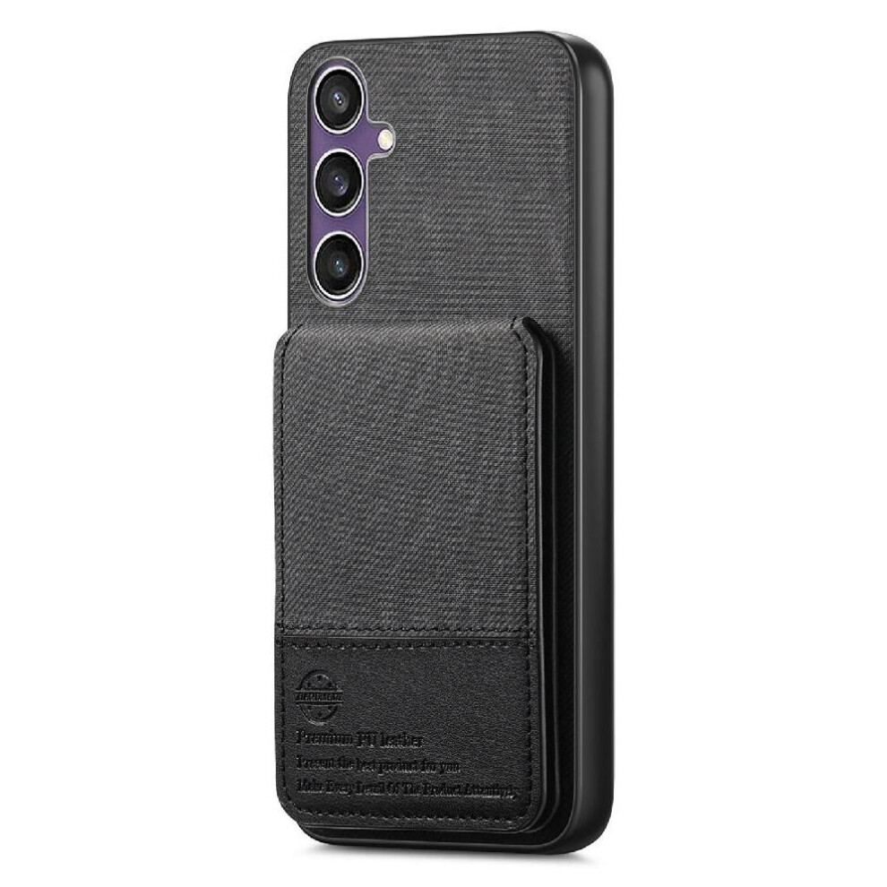 (Black) Case For Samsung Galaxy S23 Fe Wallet Leather Case Rfid Blocking Shockproof Black 764563535576