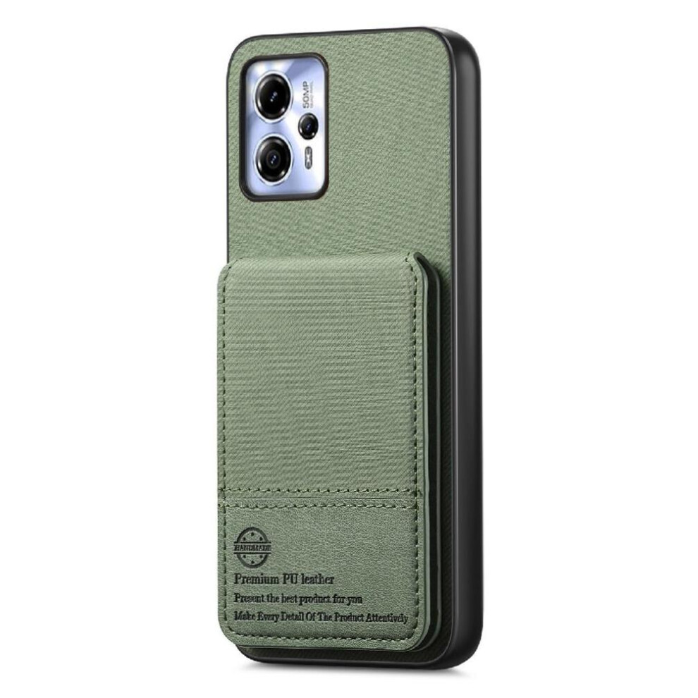 (Green) Case For Motorola Moto G13 4G Wallet Leather Case Rfid Blocking Shockproof Green 764563536375