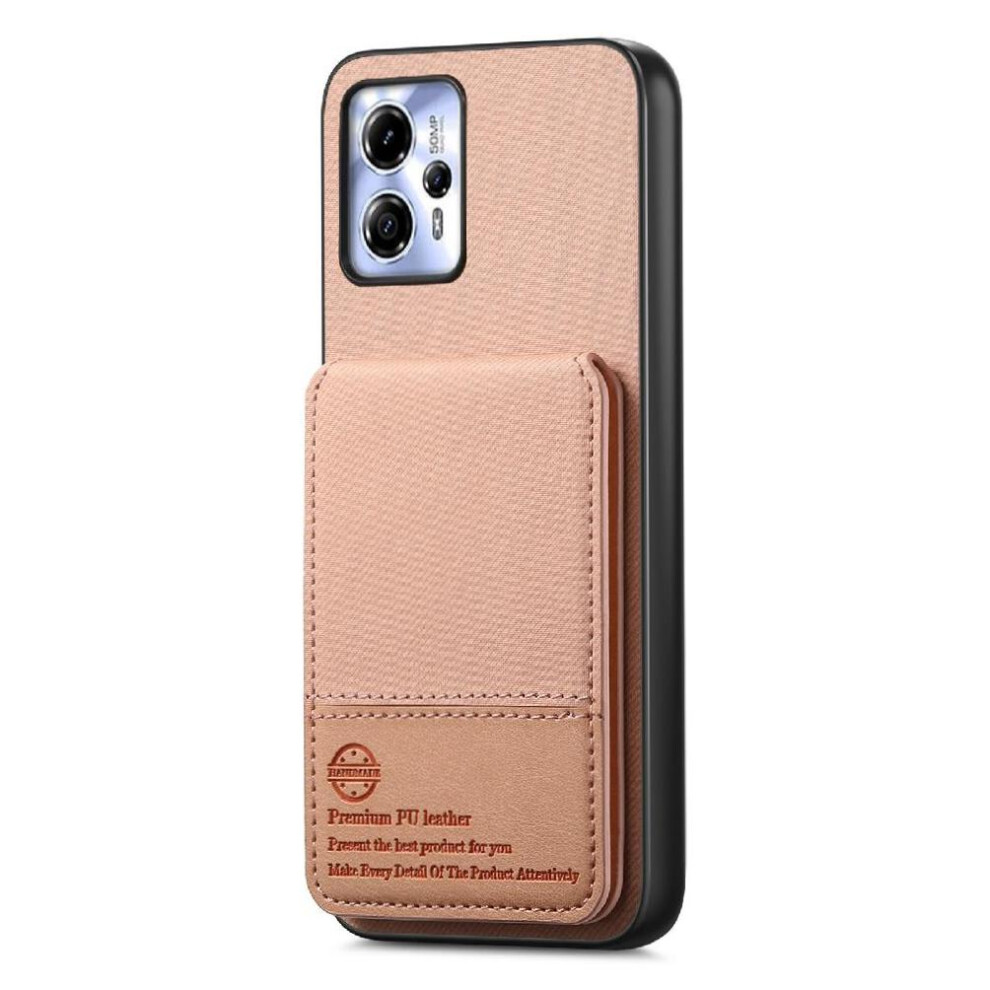 (Pink) Case For Motorola Moto G13 4G Wallet Leather Case Rfid Blocking Shockproof Pink 764563536382