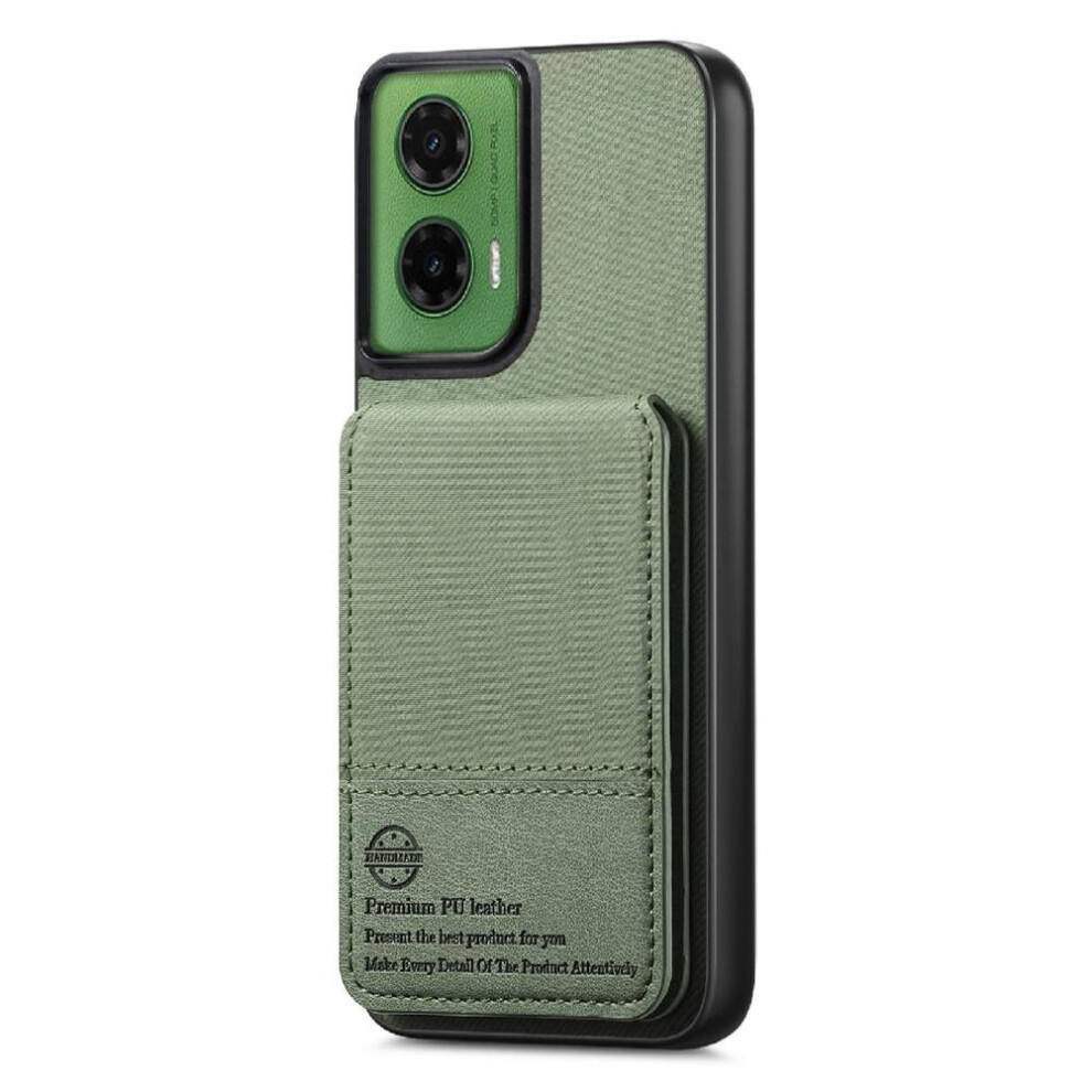 (Green) Case For Motorola Moto G35 Leather Case Shockproof Rfid Blocking Wallet Green 764563536412