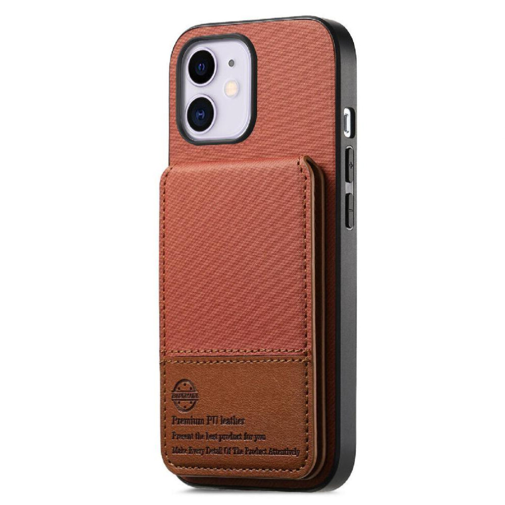 (Brown) Compatible With Iphone 14 Case Rfid Blocking Shockproof Leather Case Wallet Brown 764563536689