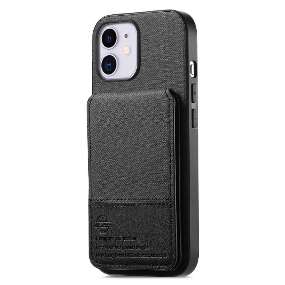 (Black) Compatible With Iphone 14 Case Rfid Blocking Shockproof Leather Case Wallet Black 764563536641