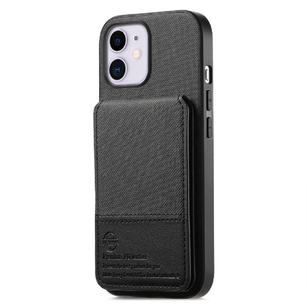 (Black) Compatible With Iphone 13 Case Rfid Blocking Leather Case Shockproof Wallet Black 764563536719