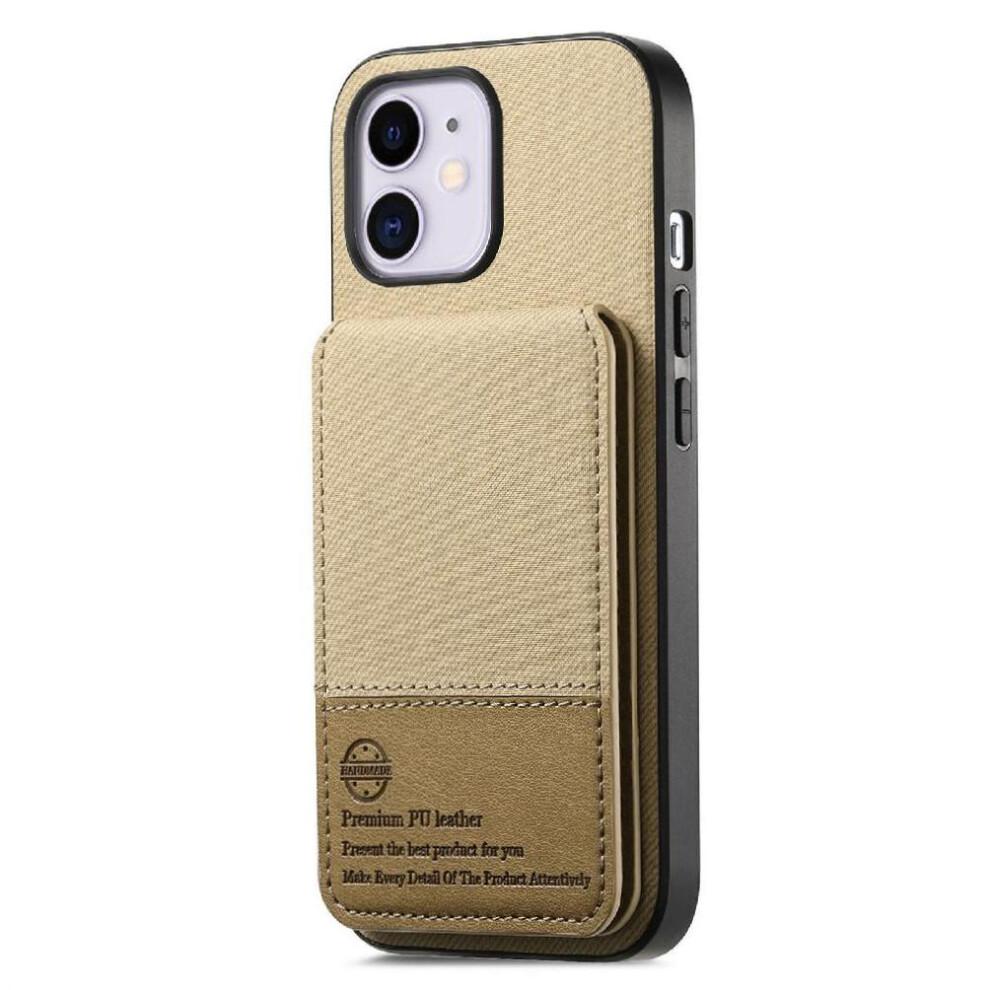 (Yellow) Compatible With Iphone 13 Case Rfid Blocking Leather Case Shockproof Wallet Yellow 764563536726