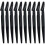 10x Eyebrow Razors - Black Black 1