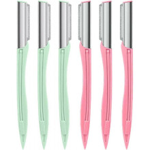 Eyebrow Razor for Women 6 Pieces, Facial Razor for Men with Cover, Hair Trimmer Face Razor