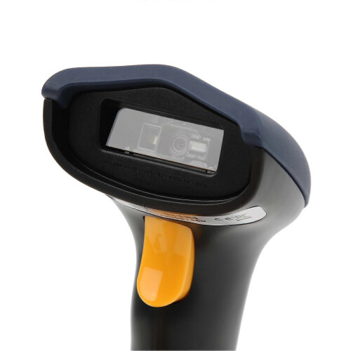 (As show, One size) Barcode Scanner Reader Handheld Gun USB Wired 1D 2D Automated Industry Sensor SC12022D 1