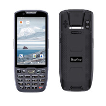 (As show, One size) Bisofice Android 13.0 2D Barcode Scanner PDA Handheld POS Terminal Data Collector Inventory Machine 4G WiFi BT Mobile Computer with 4 Inch Touchscree
