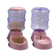 (As show, One size) Automatic Pet Water Food Dispenser 3.8L Large Capacity Self-Dispensing Gravity Pet Feeder Waterer Cat Dog Feeding Bowl Drinking Water/Automatic Feedin