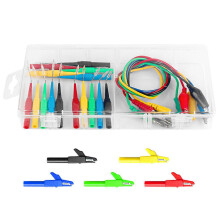 (As show, One size) Car Wiring Inspection Tool Test Cable Comprehensive Automotive Circuit Testing Set 25 Pieces Fit for Efficient Diagnosis