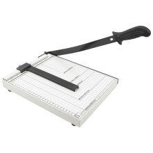 (As show, One size) 12in Paper Cutter Hard Wearing Precise Scale Sharply Blade Comfortable Handle Photo Paper Card Trimmer 30x25cm/11.8x9.8in