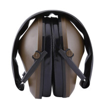 (As show, One size) Protection Noise Reduction Earmuff Ear Muff for Industrial Noise Reduction (Brownish Green)