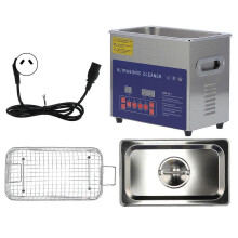 (As show, One size) Ultrasonic Cleaning Machine Dual Frequency MH-020G 3L with Heating Timing DegassingAU Plug AC220V
