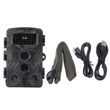 (As show, One size) Infrared Camera Waterproof 36M Photo 1080P Video 0.3 to 0.6s Photo Taking Surveillance Camera