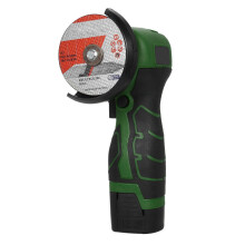 (As show, One size) Cordless Angle Grinder 7000RPM Electric Grinding Tool Mini Grinder with 1Pcs 16.8V 2000mAh Battery and Cutting Blade for Cutting Polished Brick Wood S