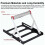 (As show, One size) 55-135mm Height Adjustable Cutting Machine Material Rack Multi-functional Tripod Auxiliary Support Bracket Foldable Bracket 3