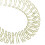 (As show, One size) 100pcs 9/16inch Wire Binding Spines 120 Sheet Capacity Spiral Double Loop Binding Twin Loop Wires Comb Binding Spines Light Gold 2