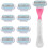 Women's Razor Blades Refills - Smooth Glide, Pink Handle, 8 Count 1