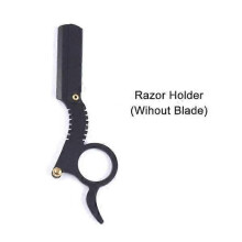 Straight Edge Barber Razor Beard Shaving Thumb Stainless Steel