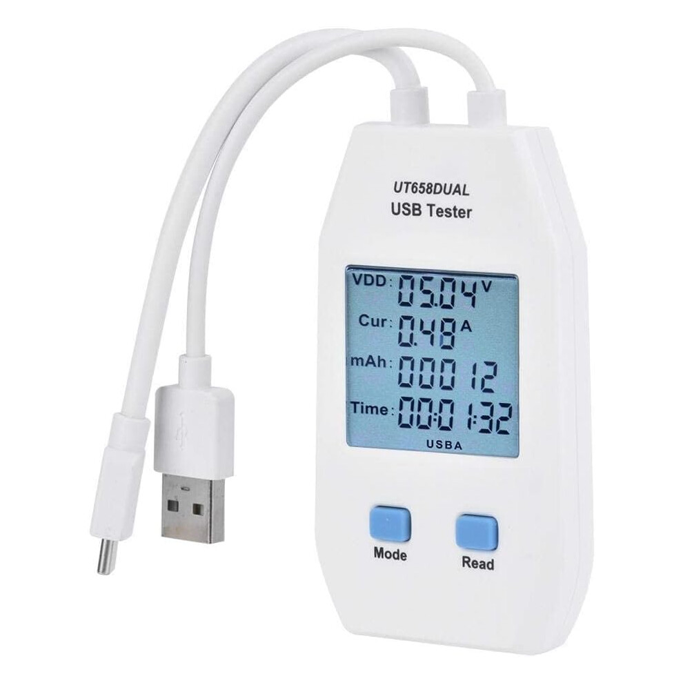 Usb Tester, Lcd Usb Tester Detector Voltmeter Ammeter Digital Power Capacity Tester Meter 749691447878