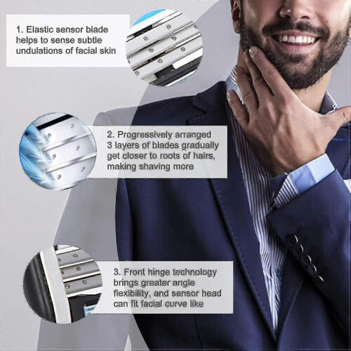 Mens Shaving Razor Blades Replacement Refills 1