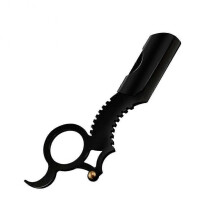 Straight Edge Barber Razor Haircut Beard Eyebrow Shaving Tool Manual Depilation Razor Hairdresser Trimming Blades Not Include