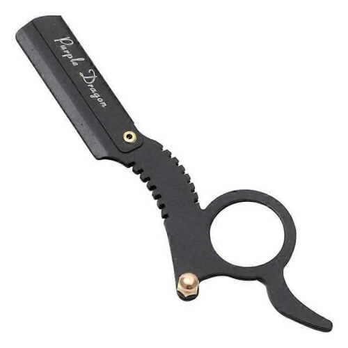 (Black) Stainless Steel Vintage Razor Thumb Razor 1