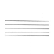 (As show, One size) 5Pcs Stainless Steel Rod Round Straight Shaft Bar 6mm Accessory Set Kit for Robot Toy DIY4100-0006-0250