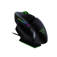 (As show, One size) Razer Basilisk Ultimate Hyperspeed Wireless Gaming Mouse Mice FOCUS+ Optical Sensor 20000 DPI Chroma Lighting 11 Programmable Buttons 100 Hr Battery
