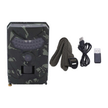 (As show, One size) Trail Game Camera Water Resistance High Definition Outdoor Infrare Motion Hunting Camera IP56 1080P