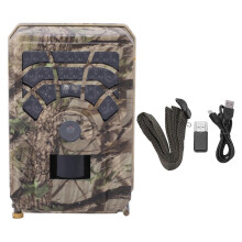 (As show, One size) Trail Camera 5MP 2560 X 1440 Waterproof IP56 720P ABS Housing Infrared Camera for Hunting
