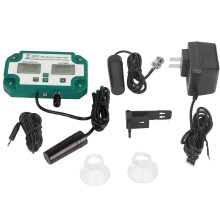 (As show, One size) Water Quality Meter High Precise 6 in 1 PH TDS EC SG Salt Temperature Tester WiFi Connection Water Quality Detector US Plug 110V