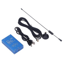 (As show, One size) RTL SDR USB Receiver Wireless 100KHz1.7GHz UHF UV HF Full Band Electronic Component