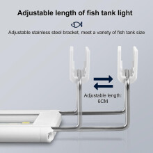 (As show, One size) LED Aquarium Lights Energy Saving Aquarium Lights Aquascape Clip Lights Algae Explosion Grass Tank Lights