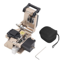 (As show, One size) 3 in 1 Optical Fiber Cleaver Tungsten Steel Blade Fast Clean Smoothly Cutting Optical Fiber Cutter