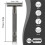 Replaceable Reusable Safety Razors with Stainless Steel Double-Sided Blade,D 3