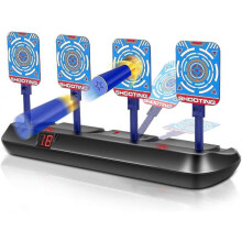 Shooting Target Toys for Guns - Electronic Auto Reset Digital Scoring Targets with Sound Effect