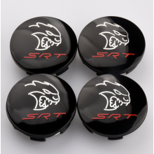 4X Wheel Center Caps For Srt Charger Challenger Durango Jeep Tor 63mm 2011-2022