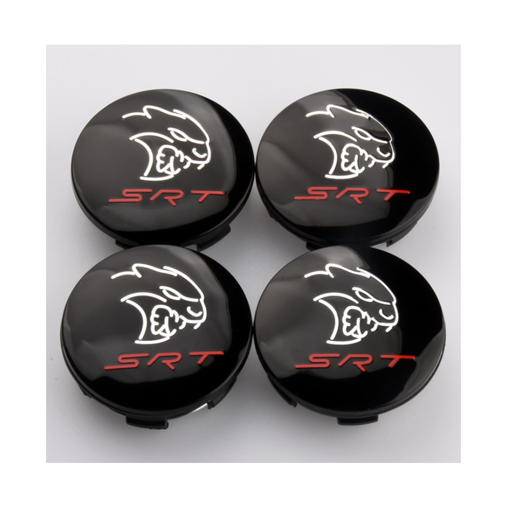 4X Wheel Center Caps For Srt Charger Challenger Durango Jeep Tor 63Mm 2011-2022 7334477183113