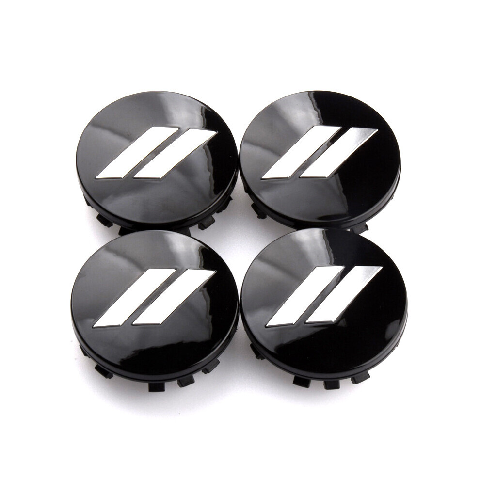 4X 2.5" Car Wheel Center Hub Caps For 300C Challenger Charger Srt Gloss Black 7334477183151