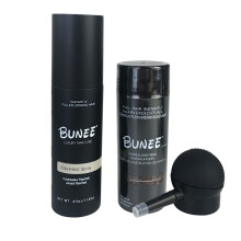 BUNEE Dense Hair Fibre 3 Piece Styling Water Model 27.5g Dense Hair Beauty Hair Fibre Spray Hair Fibre Powder