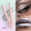 8 Colours Pearlescent Liquid EyeshadowSoft BrushDiamond HighlightLiquid EyeshadowSwirl Lip Gloss 02# 2