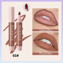Non-stick cup lip dye liquid pen matte easy colour marker lipstick lip glaze lip liner pen 02#