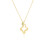 Collier pendentif serpent péridot ECFEW en argent sterling plaqué or 1