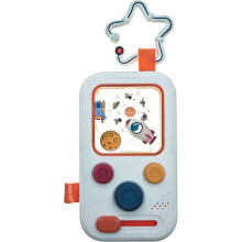 Decompression button | Handheld water game arcade with keychain | Boys and girls' toys | Space elements | Children and adults' decompression games