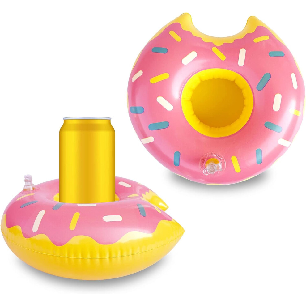 Tianfu Inflatable Drink Holder For Summer Swimming Pool Birthday Party（2Pcs) Light