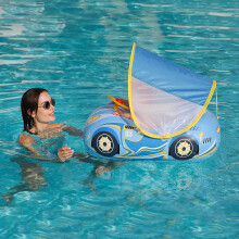Baby Inflatable Swim Float Seat Boat Pool Swim Ring for Toddler