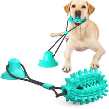 Dog Chew Toys With Bell, Suction Cup Teething Rope Toys For Small And Large Dogs, Dogs Training Treats Toy,Style 3