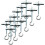 Ceiling Hooks 12 Packs Spring Toggle Wing Bolts Wall Fixing Ceiling Hooks Heavy Duty Pothook 1